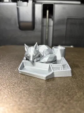 Organizador: Sleeping Fox Desk Organizer – Storage Station — vista de referencia 3