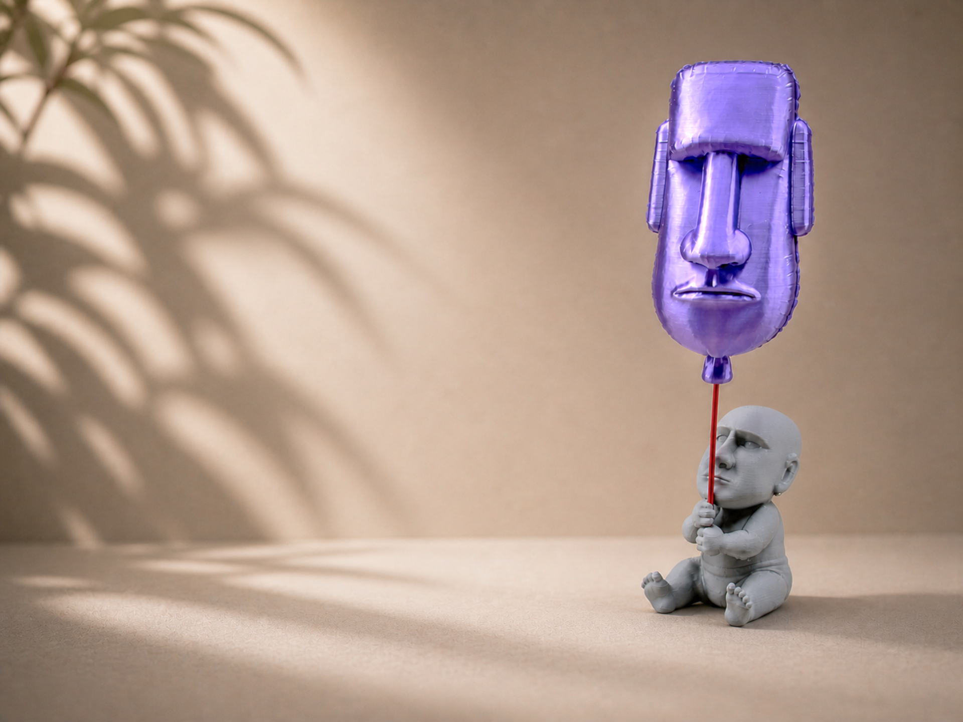 Baby Moai & The Balloon