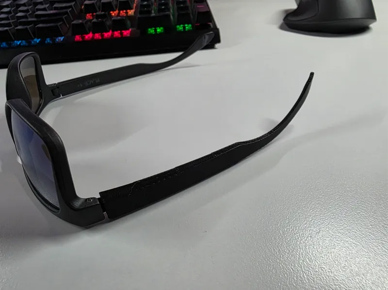 Children glasses replacement arm / temple