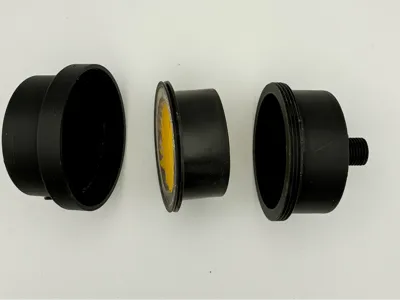 Air filter housing for small compressors