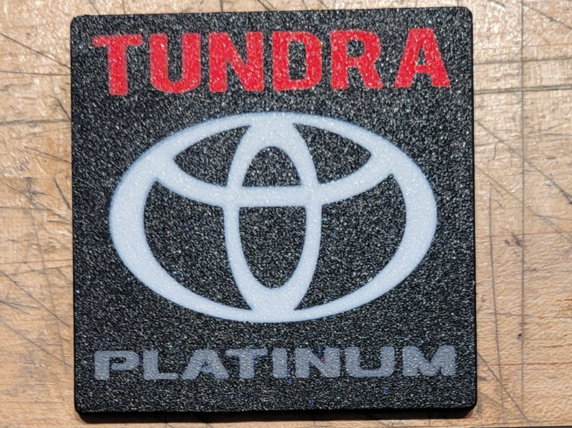 TOYOTA TUNDRA PLATINUM TRAILER HITCH RECEIVER PLUG