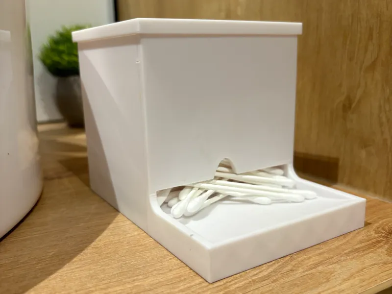 Cotton swab holder