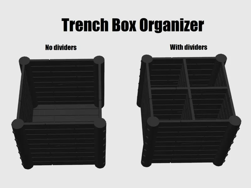 Trench Box Organizer