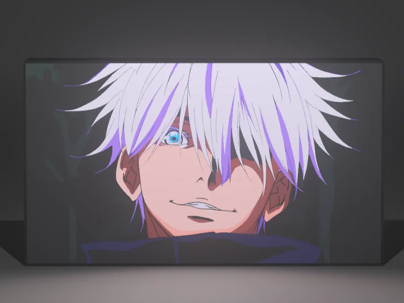Satoru Gojo Lichtbox 