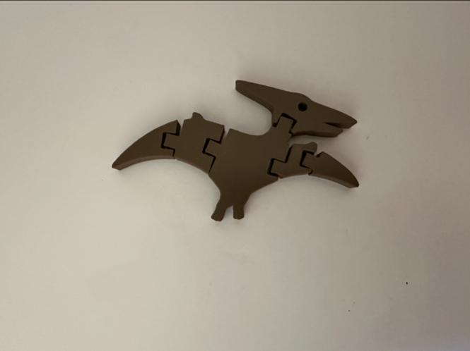 Dino sensorial articulado V2