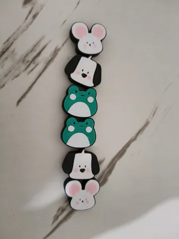 Letrero o emblema decorativo: Chunky Animal Head Charms — vista de referencia 3