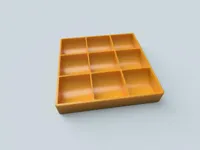 3X3 - 0.2mm 层高, 2 层墙, 15% 填充
