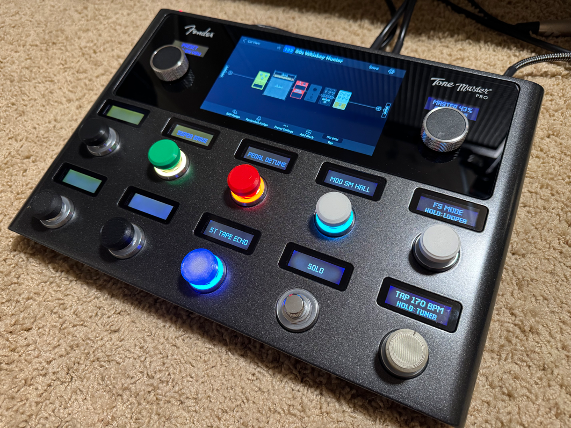 Tone Master Pro Footswitch Topper