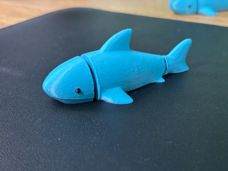 Cute Articulated Shark