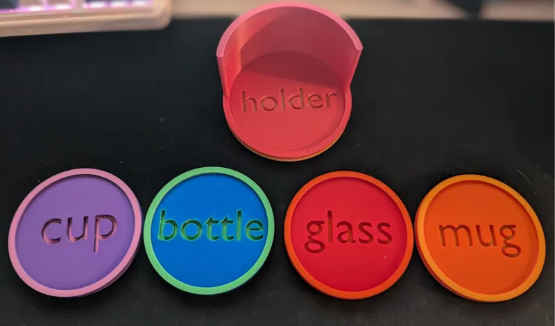 Coasters With Purpose!! (Customized Colors)