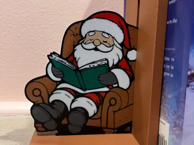 Christmas Bookends
