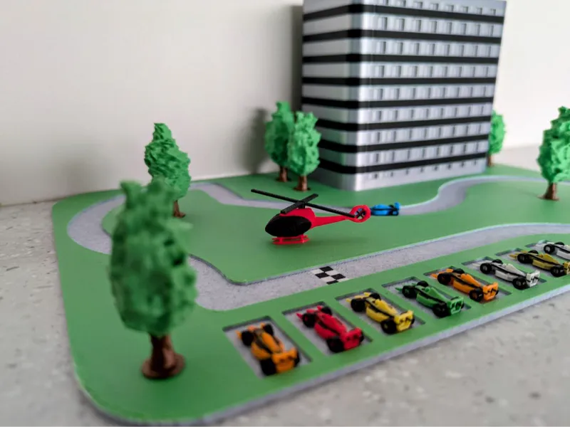 Formula 1 Mini City Desk Organizer