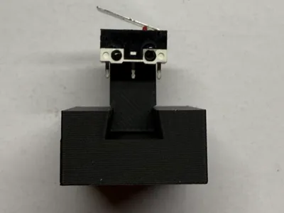 Dovetail limit switch bracket - STEP included