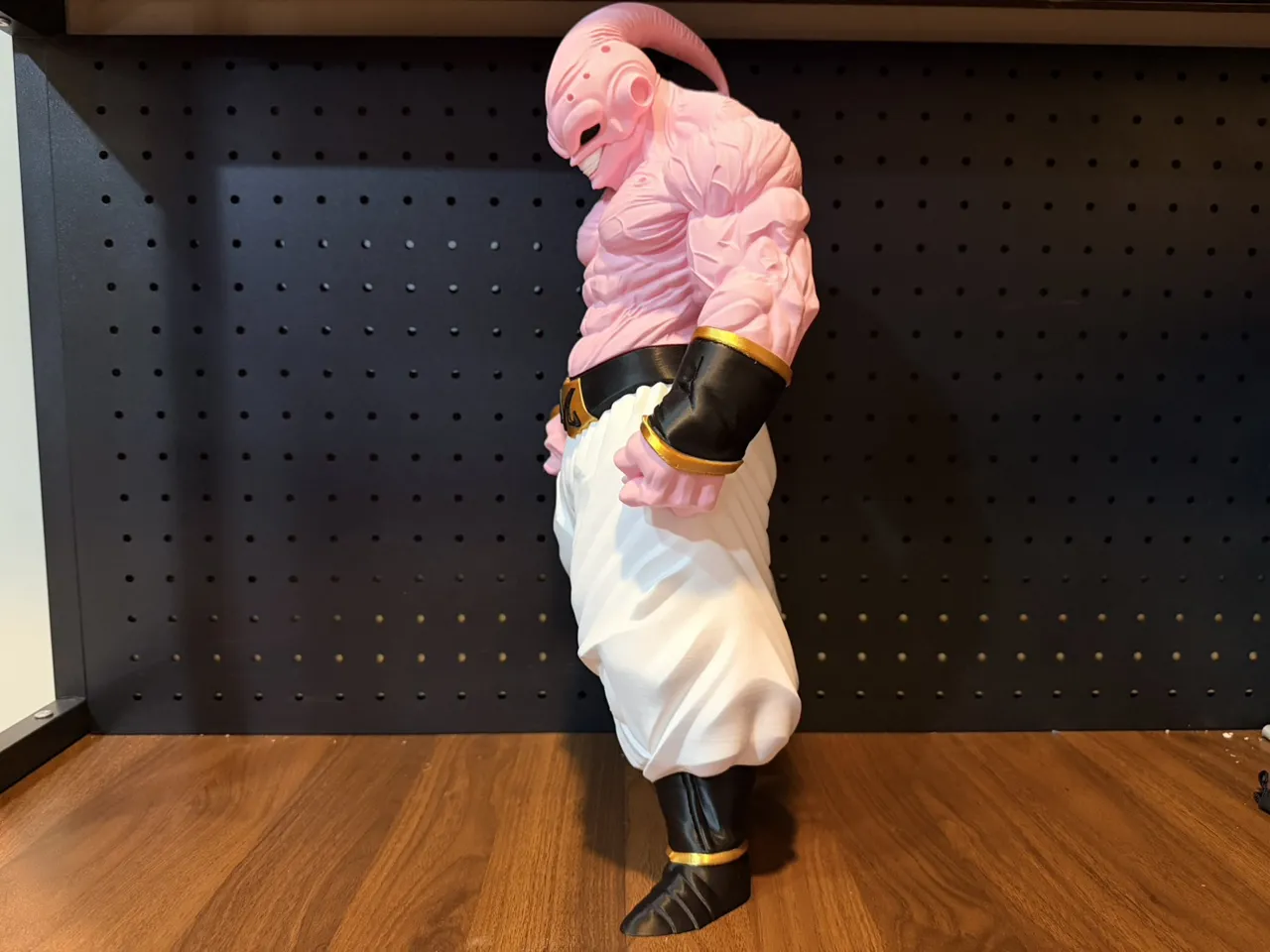 Majin Buu Realistic Multi-Color Parted Statue view 4