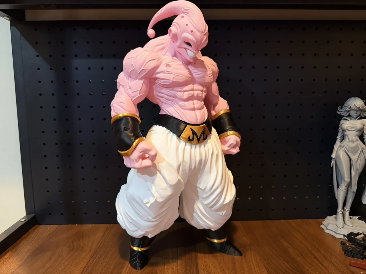 Majin Buu Realistic Multi-Color Parted Statue view 2
