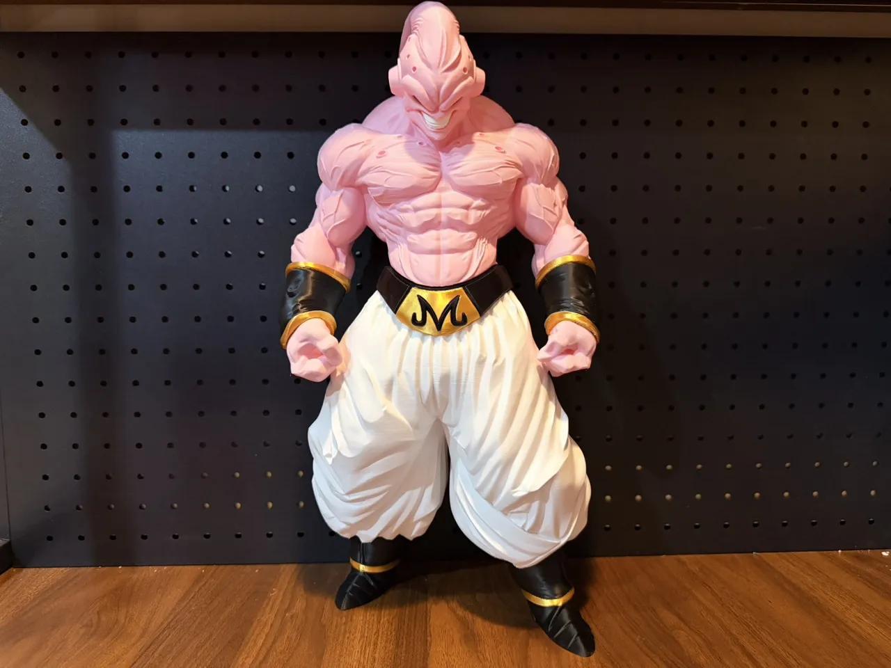 Majin Buu Realistic Multi-Color Parted Statue view 3