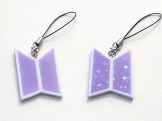 BTS logo charm