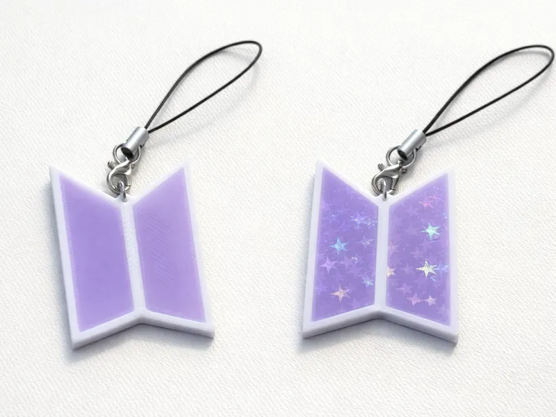 BTS logo charm