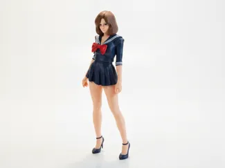 Sailor Mercury Figurine Anime 3D Printable