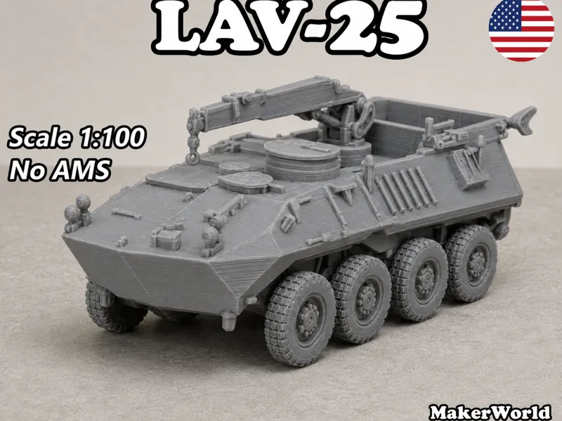 LAV 25 Logistics and Recovery Variant