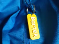 Keychain Bartek with cleanning tower