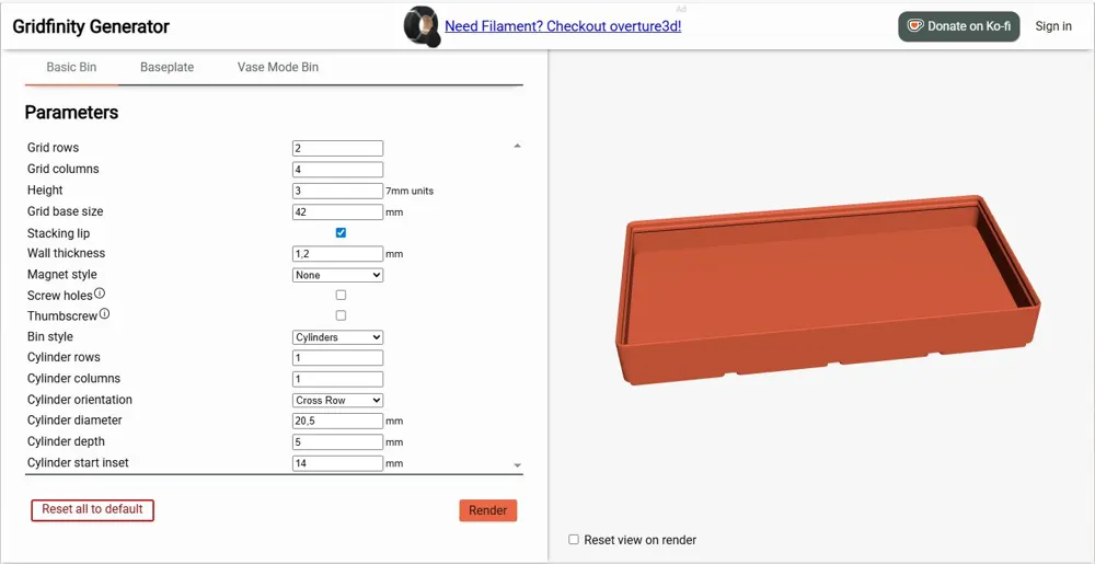 Gridfinity Box 2x2 & 4x2 - Free 3D Print Model - MakerWorld