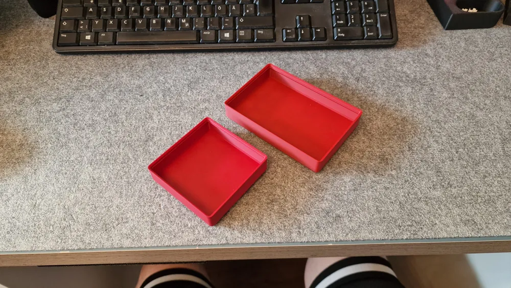 Gridfinity Box 2x2 & 4x2 - Free 3D Print Model - MakerWorld