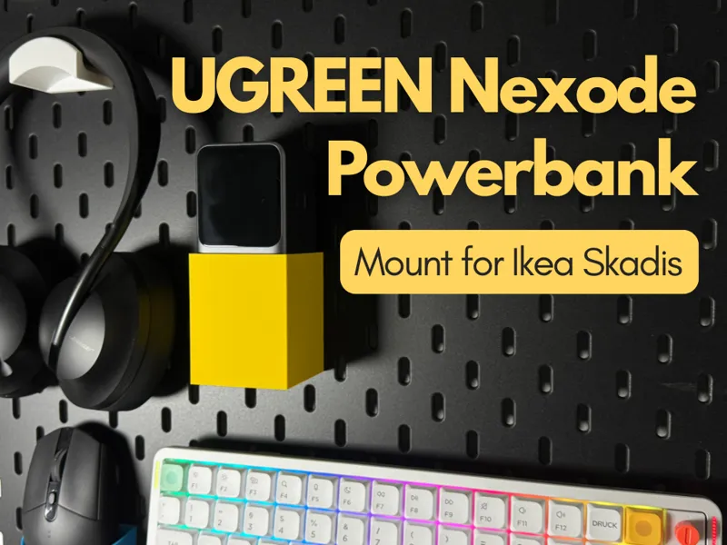 UGREE Nexode 20.000mAh | Ikea Skadis