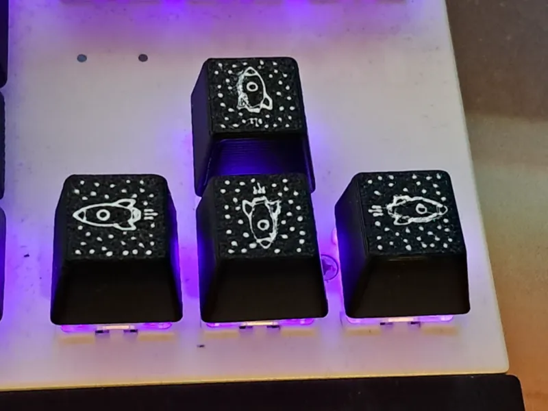 Space arrow keys