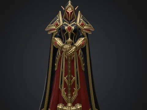 Modelo para impresión 3D: Blutelfe Paladin — referencia de MakerWorld