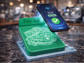 NFC Tag Pay station 