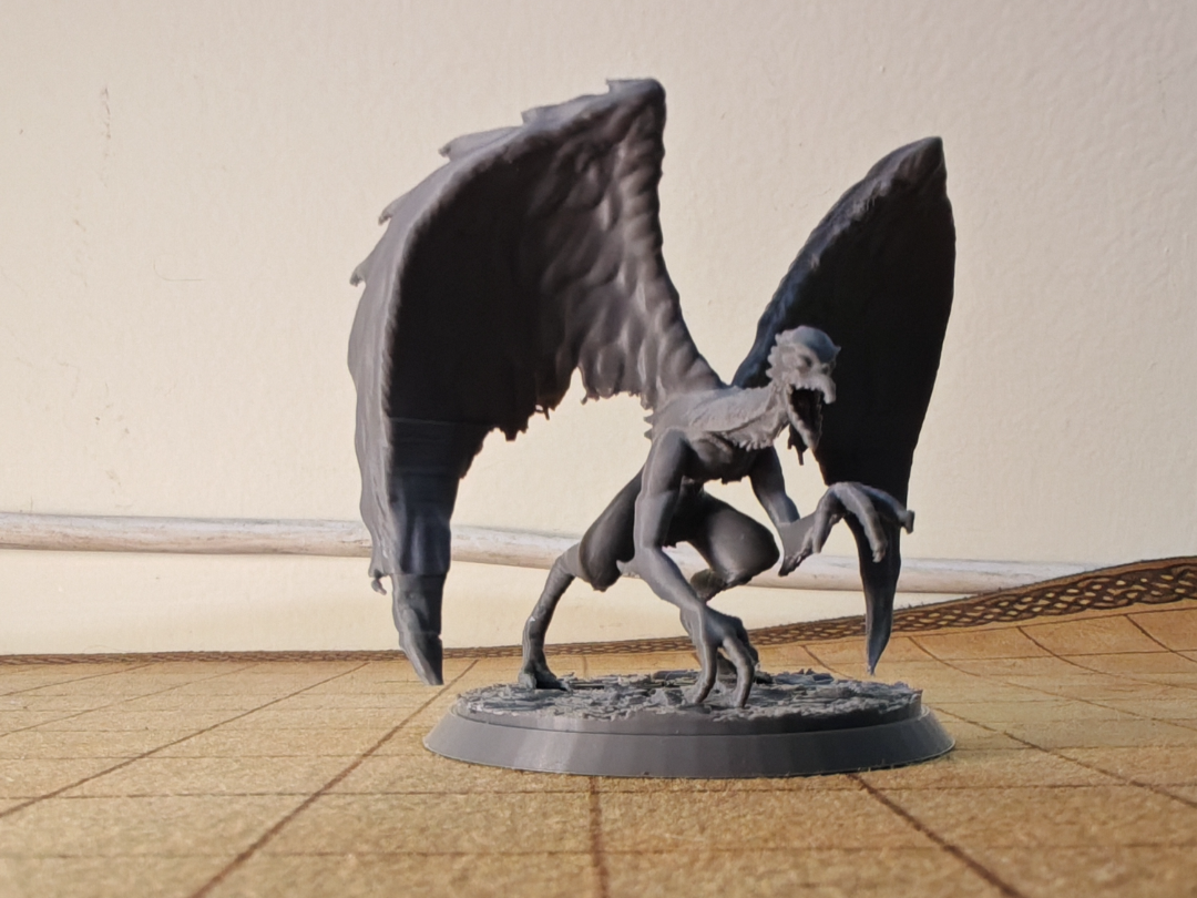 DnD Vrock Demon - D&D Monster Manual - Day 49