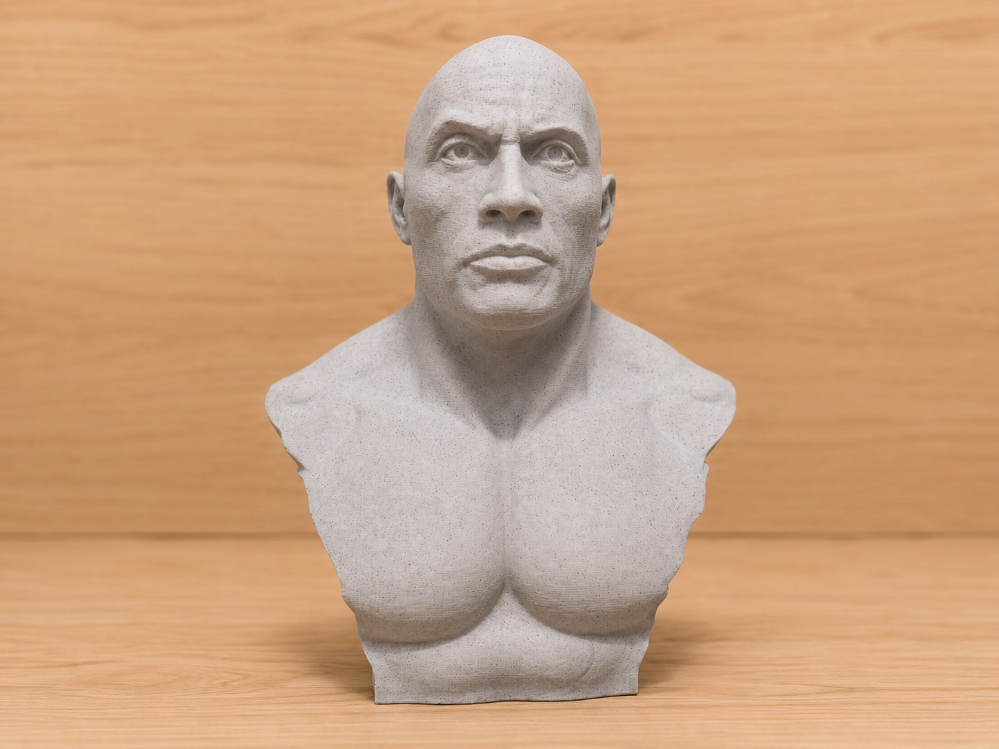 Busto de Dwayne Johnson (The Rock) 