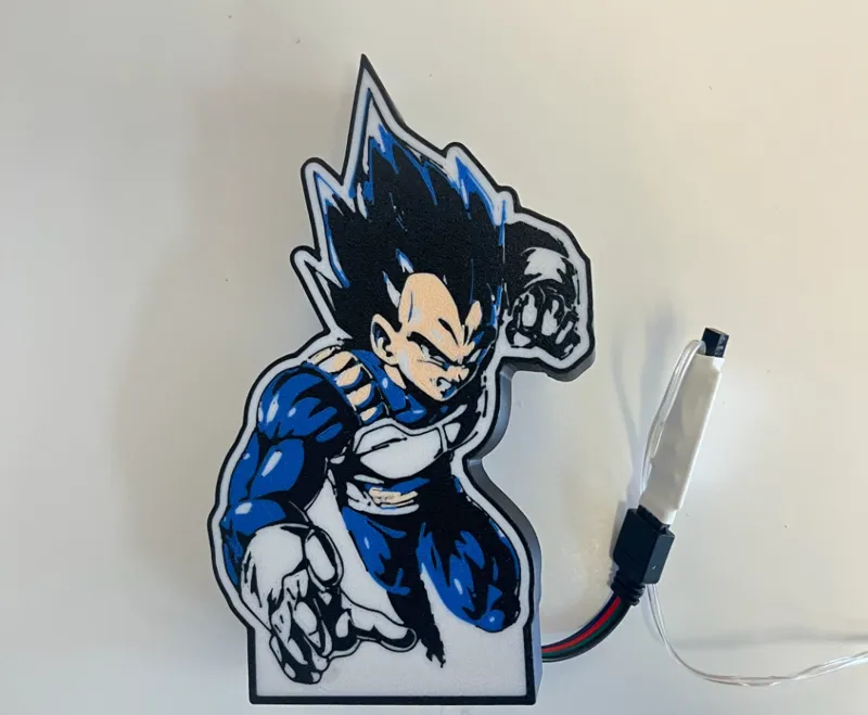 Vegeta light up box