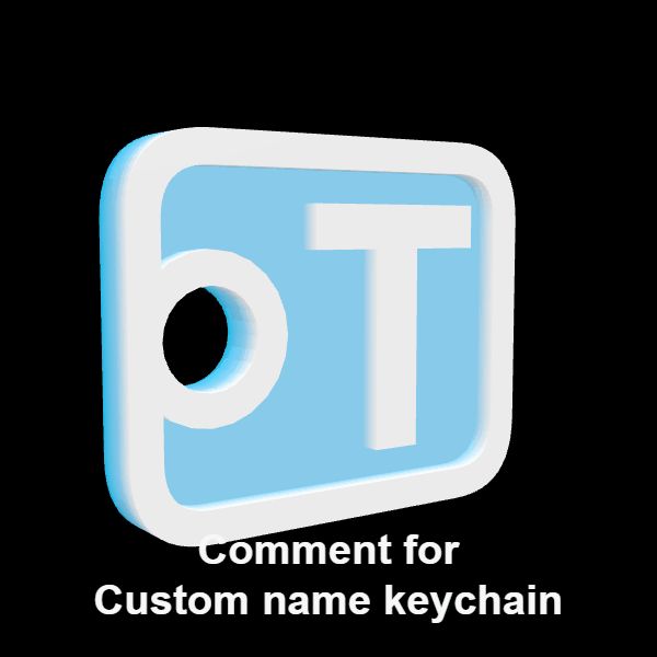 T keychain