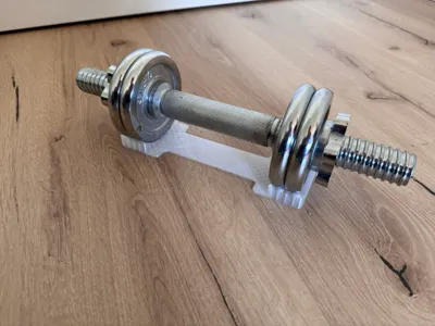 Stand for a Dumbbell