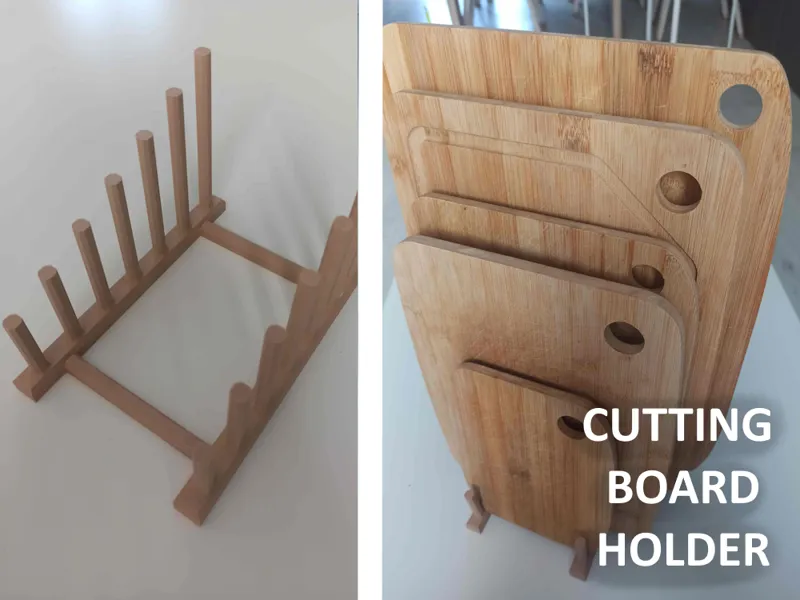 Cutting Board Holder - Organizer