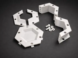 Molde para mancuernas de concreto de 10 15 y 20 lb