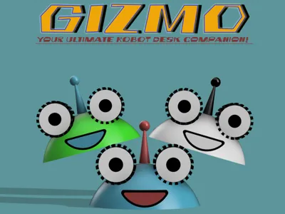 GIZMO - The Ultimate Robot Desk Buddy!