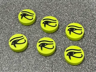 Cthulhu Death May Die bonus skill level tokens