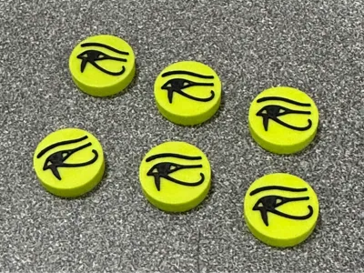 Cthulhu Death May Die bonus skill level tokens