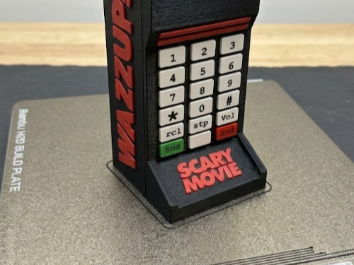 The WAZZUP! Phone Popcorn & Snack Holder