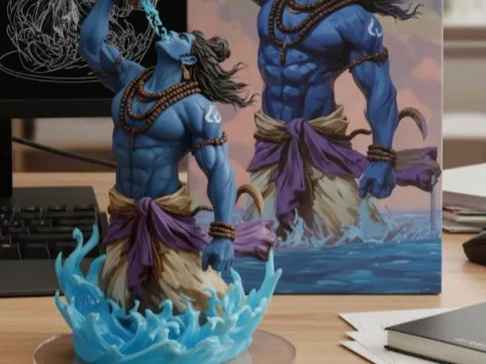 lord shiva model