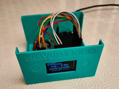 OpenDTU enclosure: ESP32 + CMT2300A (minimal soldering)
