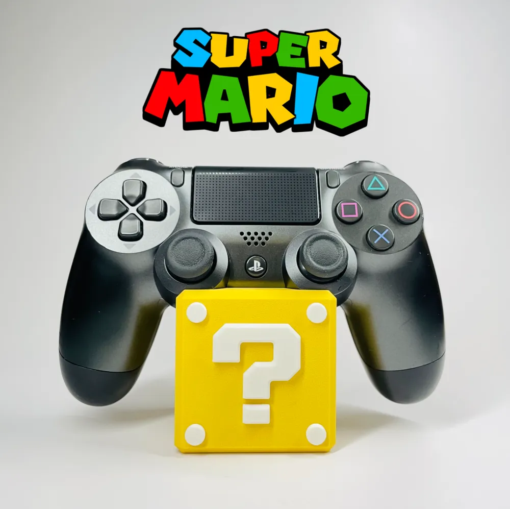 Super Mario PS4 Controller Stand by Mohammad AD - MakerWorld