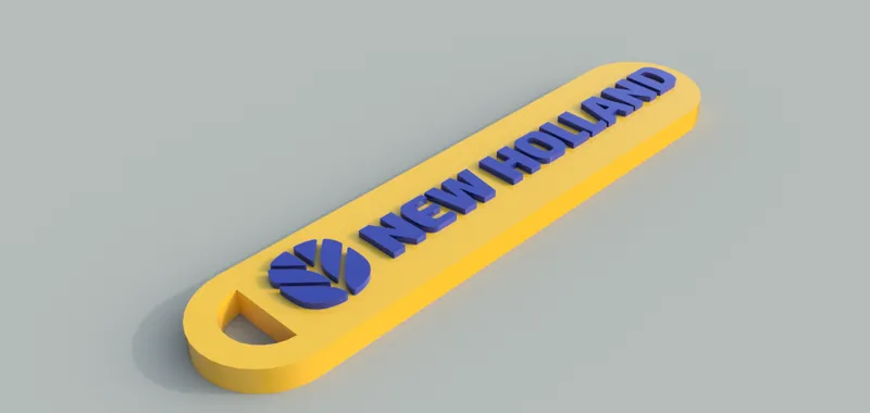 New Holland keychain