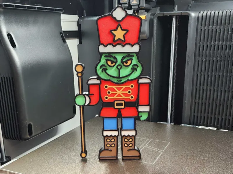 Grinch Nutcracker Decoration (No AMS needed)
