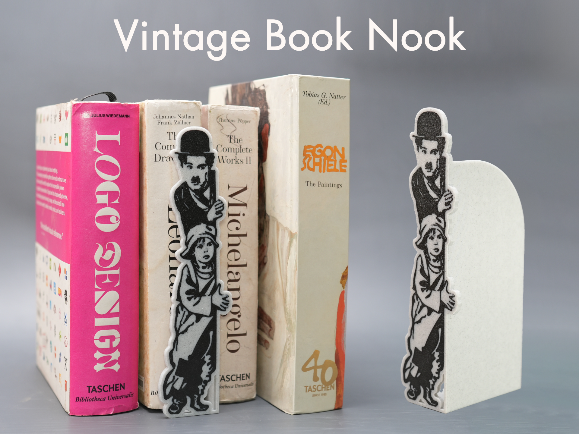 Vintage Book Nook – Easy Print & Display