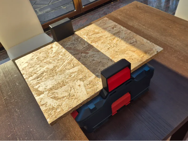 Bosch L-Boxx Clip Halter für 18mm Holzplatte