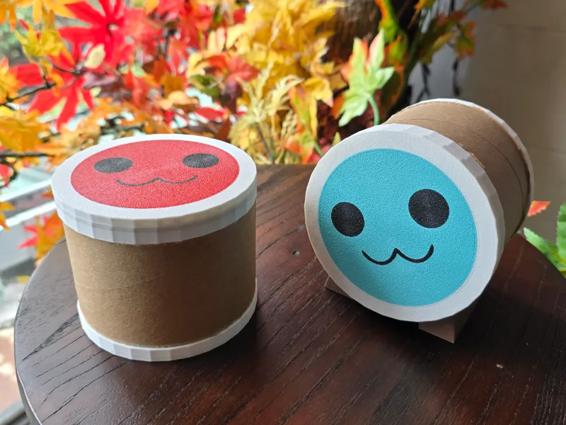 Taiko no tatsujin Recycled Spool Core Container
